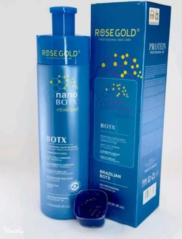 نانو بوتاکس رزگلد آبی  ROSE GOLD NANO BOTX