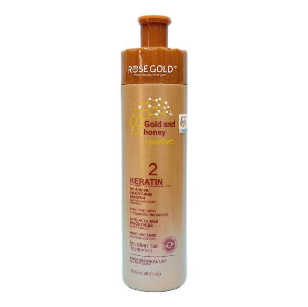 کراتین مو گلد اند هانی رزگلد GOLD AND HONEY ROSE GOLD