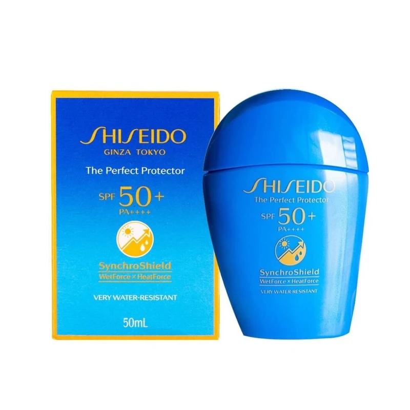 لوسیون ضد آفتاب بدون رنگ شیسیدو SPF 50 مدل Expert Sun مناسب برای انواع پوست حجم 50 میلیلیتر اصل - Image 2